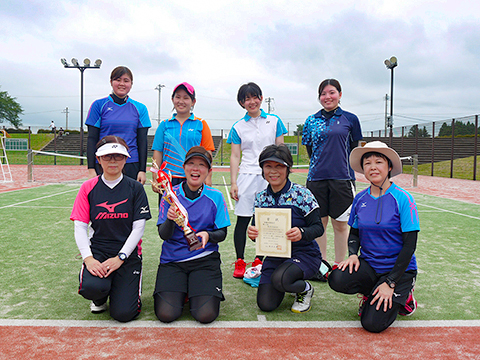 2020岩手県地区対抗ソフトテニス大会 B地区（町村）対抗女子優勝