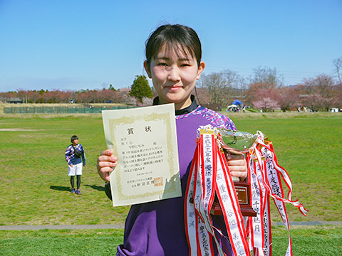 第19回岩手県シングルス選手権大会の結果 女子優勝