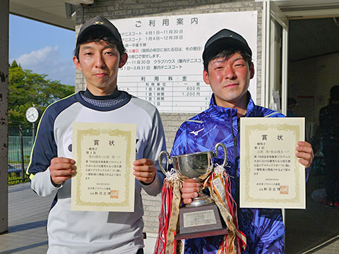 第76回岩手県春季ソフトテニス大会 一般男子優勝