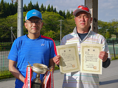 第76回岩手県春季ソフトテニス大会 45男子優勝