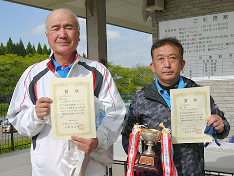 第76回岩手県春季ソフトテニス大会 60男子優勝