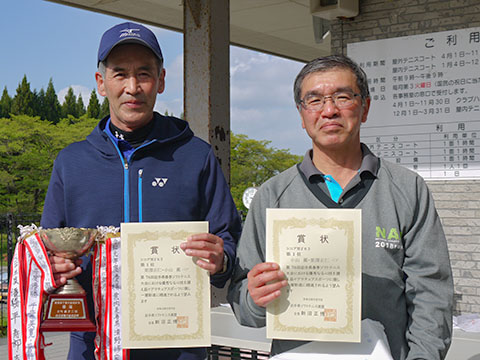第76回岩手県春季ソフトテニス大会 65男子優勝