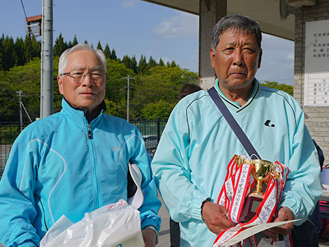 第76回岩手県春季ソフトテニス大会 75男子優勝