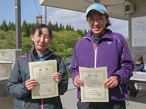 第76回岩手県春季ソフトテニス大会 35女子優勝