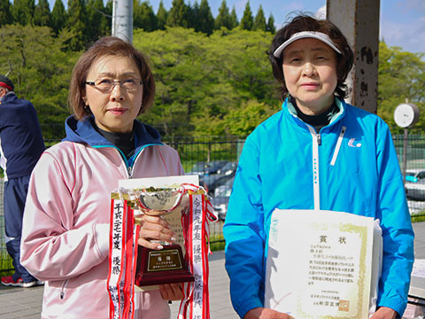 第76回岩手県春季ソフトテニス大会 60女子優勝