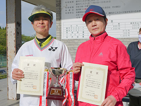 第76回岩手県春季ソフトテニス大会 65女子優勝