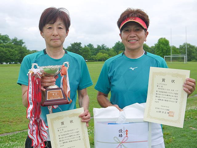 岩手県ソフトテニス選手権大会 55女子優勝