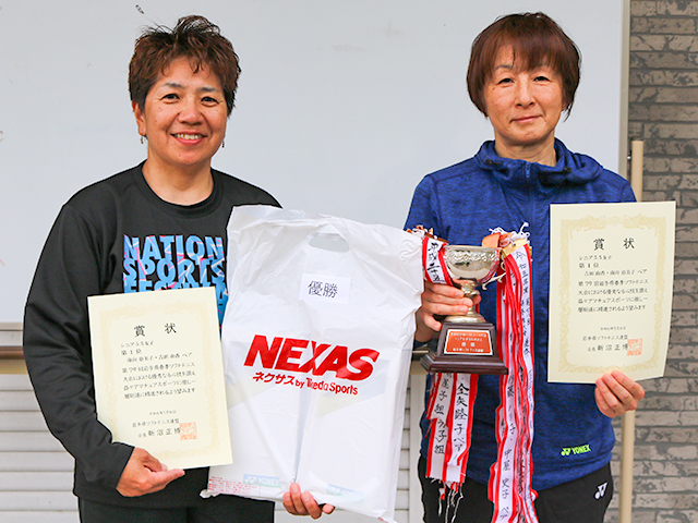 シニア55女子優勝