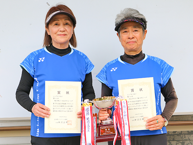 シニア65女子優勝