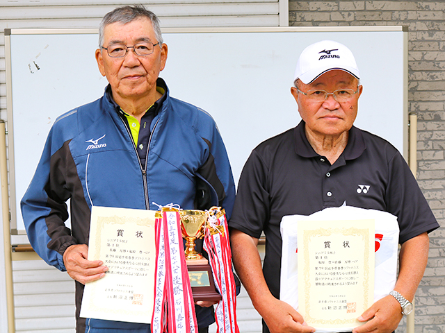 シニア75男子優勝