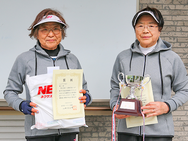 シニア75女子優勝