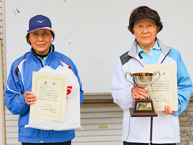 シニア80女子優勝