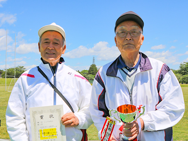 シニア80男子優勝