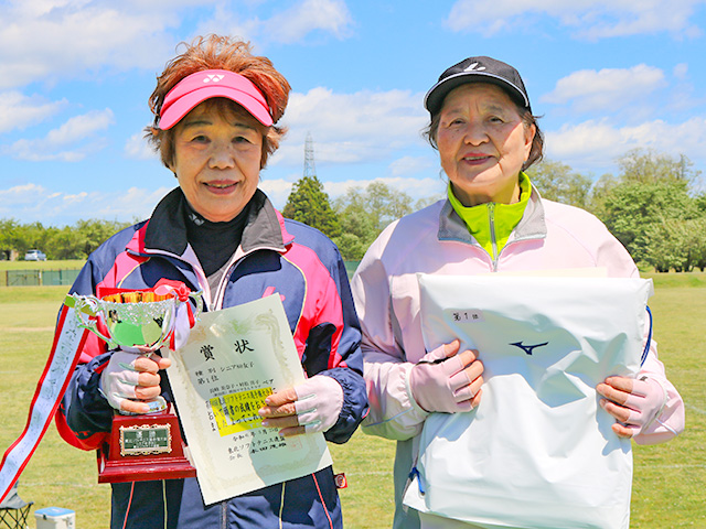 シニア80女子優勝