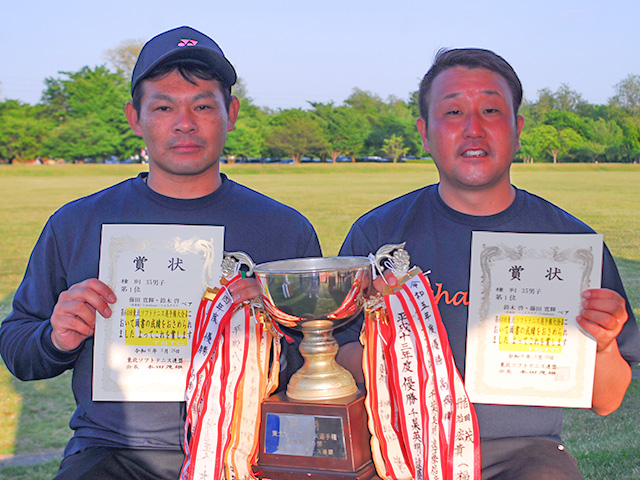 35男子優勝