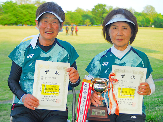 シニア70女子優勝