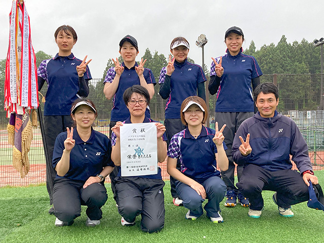 B地区対抗 女子優勝 雫石町