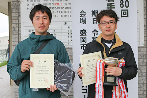 35男子優勝