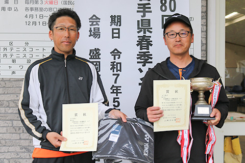 45男子優勝