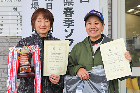 シニア60女子優勝