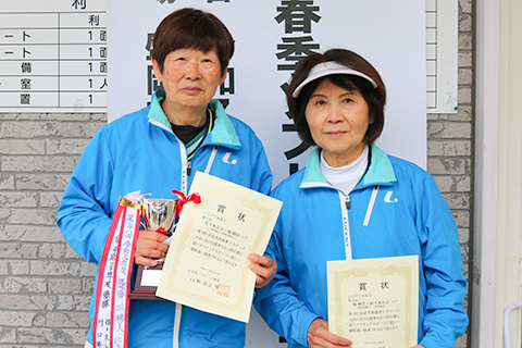 シニア70女子優勝