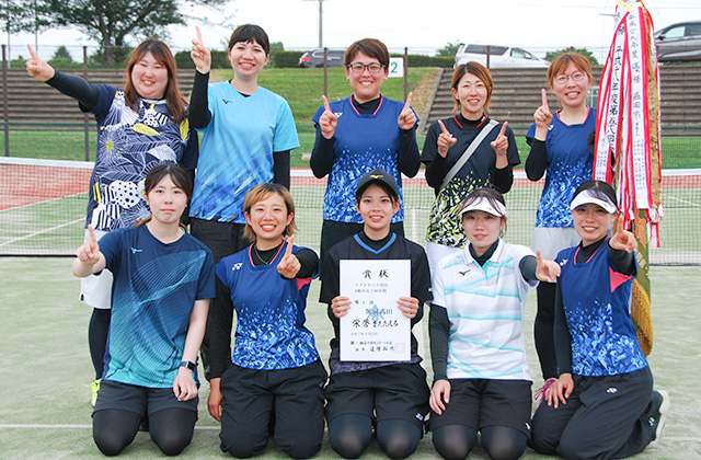 A地区対抗 女子優勝 陸前高田市