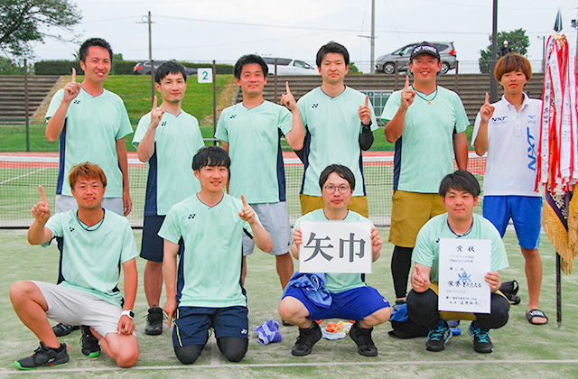 B地区対抗 男子優勝 矢巾町