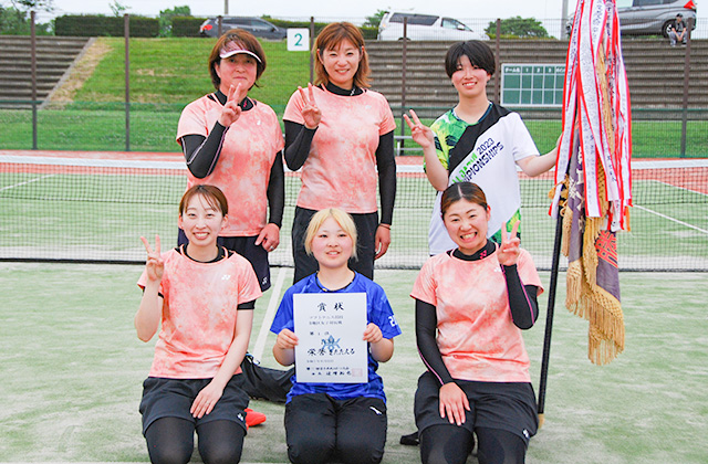 B地区対抗 女子優勝 洋野町