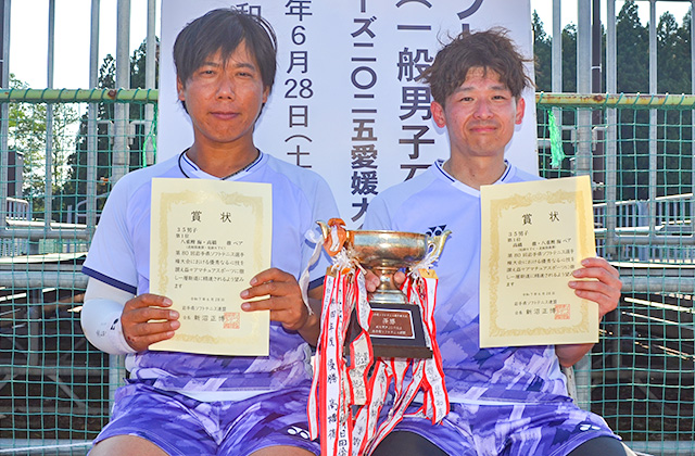 35男子優勝
