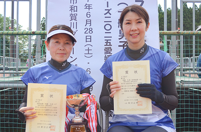 45女子優勝
