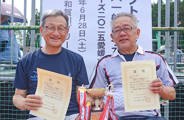 シニア70男子優勝