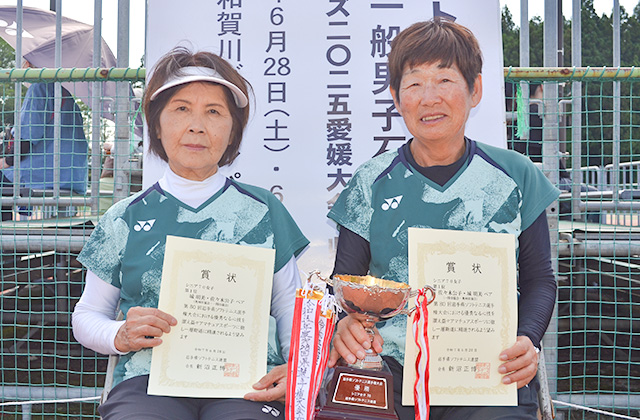 シニア70女子優勝