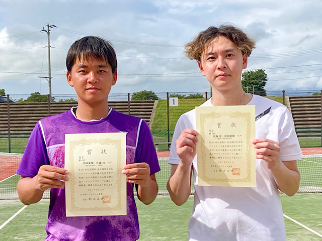 男子優勝者
